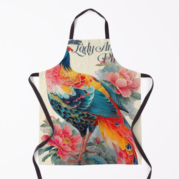 Item preview, Feathers and Peonies: The Majesty of Lady Amherst’s Pheasant designed and sold by ForeverPrintsOK.