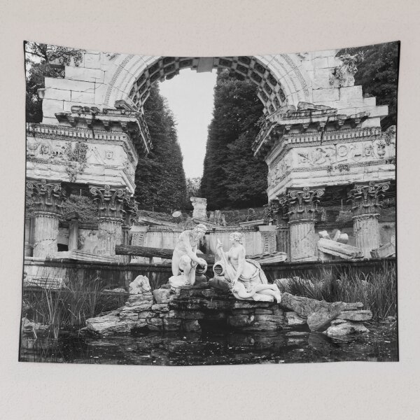 Item preview, Roman Ruin. Schonbrunn Palace Park bw designed and sold by Jouko Lehto Photography.