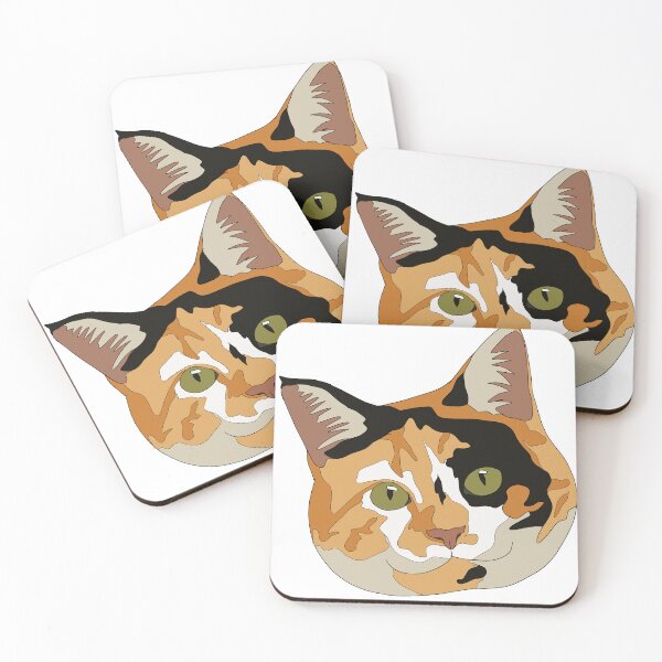 Item preview, Calico tabby cat designed and sold by LeahcarsArt.