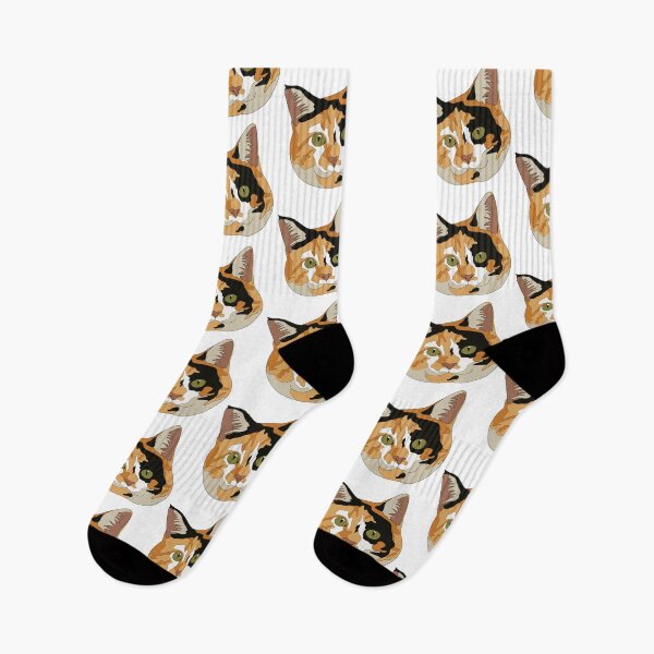 Item preview, Calico tabby cat designed and sold by LeahcarsArt.