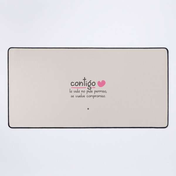 Item preview, With you, life doesn't ask for permission, it becomes a commitment (fc) designed and sold by XUSRedbubble.