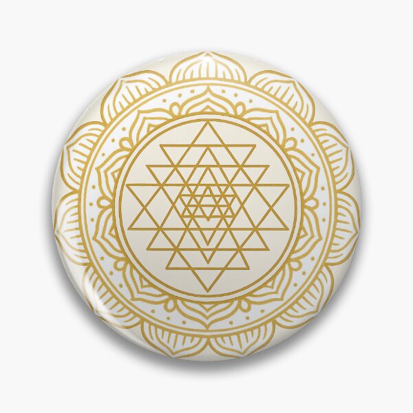 Item preview, Golden Sri Yantra designed and sold by Flowitheflow.