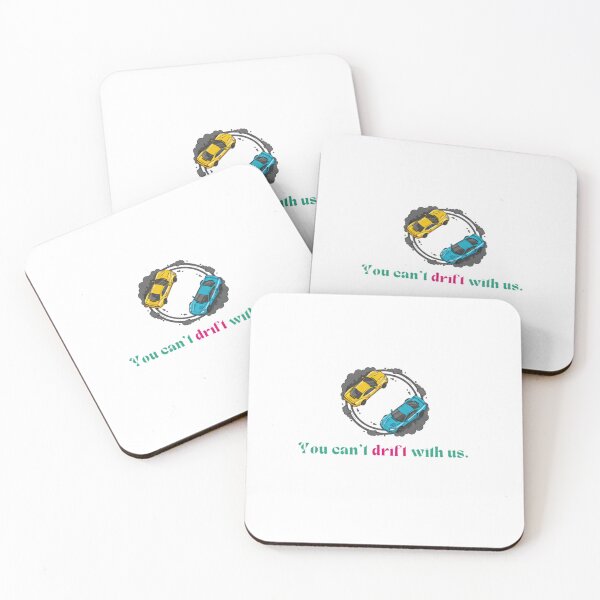 Item preview, You Can't Drift With Us — Funny Racing JDM Car Humor Illustration designed and sold by Colorful-Garden.