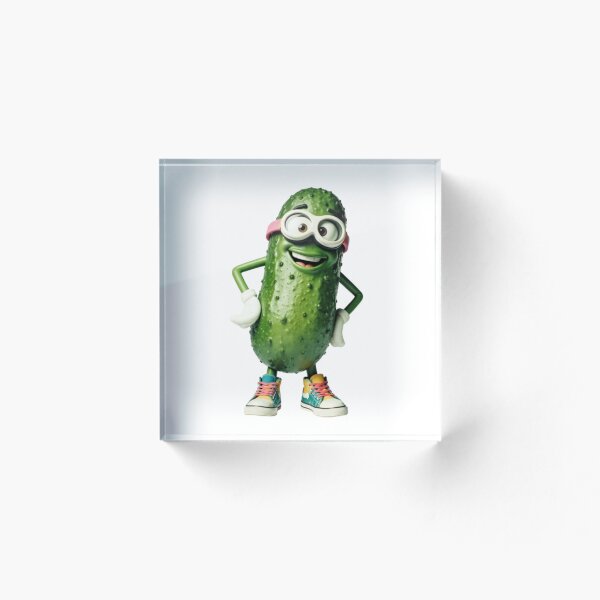 Item preview, Pickle O – Funny Pickle Character Design designed and sold by Ditstyle.
