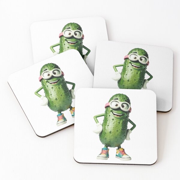Item preview, Pickle O – Funny Pickle Character Design designed and sold by Ditstyle.
