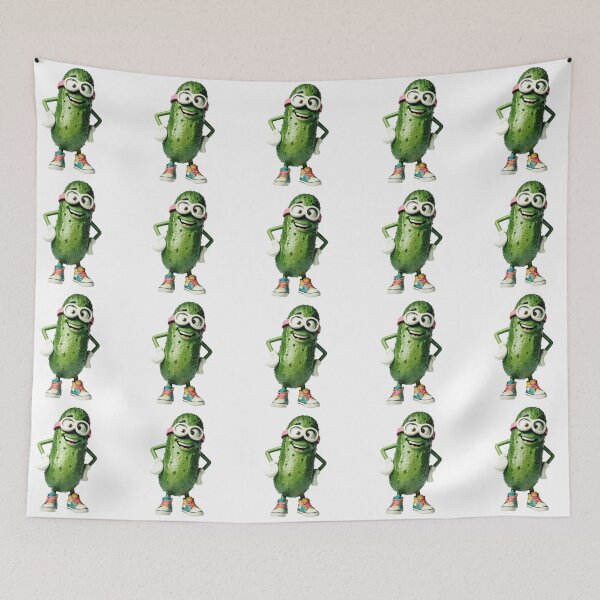 Item preview, Pickle O – Funny Pickle Character Design designed and sold by Ditstyle.