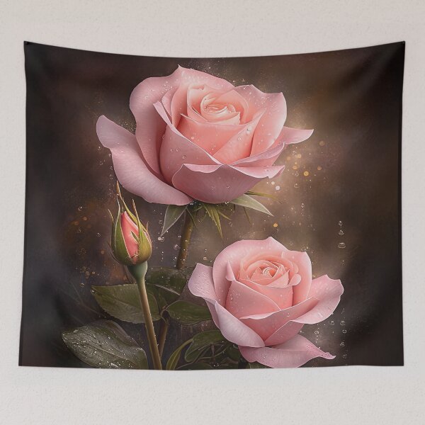 Item preview, Blush in Shadow: A Rose’s Quiet Radiance designed and sold by bloorose.