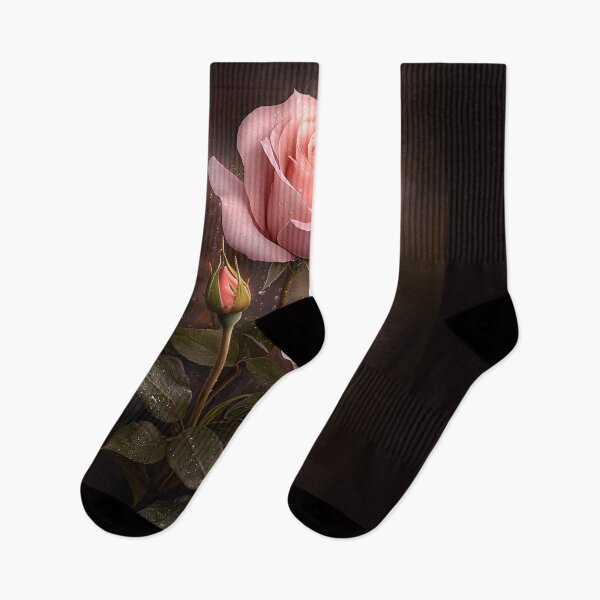 Item preview, Blush in Shadow: A Rose’s Quiet Radiance designed and sold by bloorose.