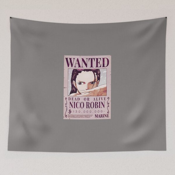 Item preview, ONE-PIECE-NICO-ROBIN-BOUNTY-WANTED---TSHIRT designed and sold by AnjaWeber.