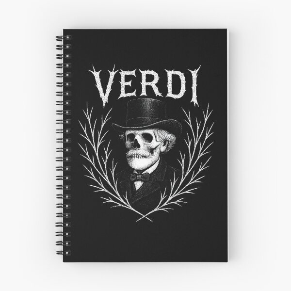 Item preview, Verdi Black Metal – Opera Master of the Macabre designed and sold by Tattee.