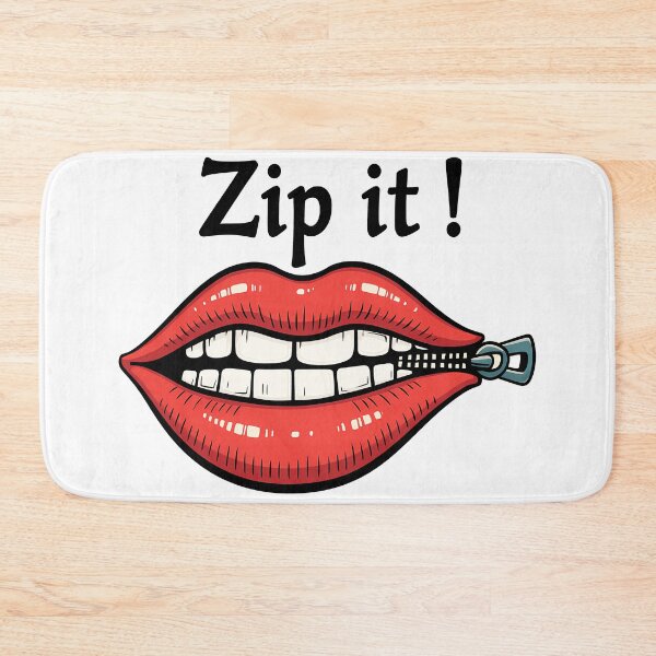Item preview, Zip It Lips designed and sold by DariusZD.