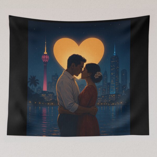 Item preview, Colombo City Romance – Love Under Sri Lankan Skies designed and sold by Ceylon Luxe Collections.