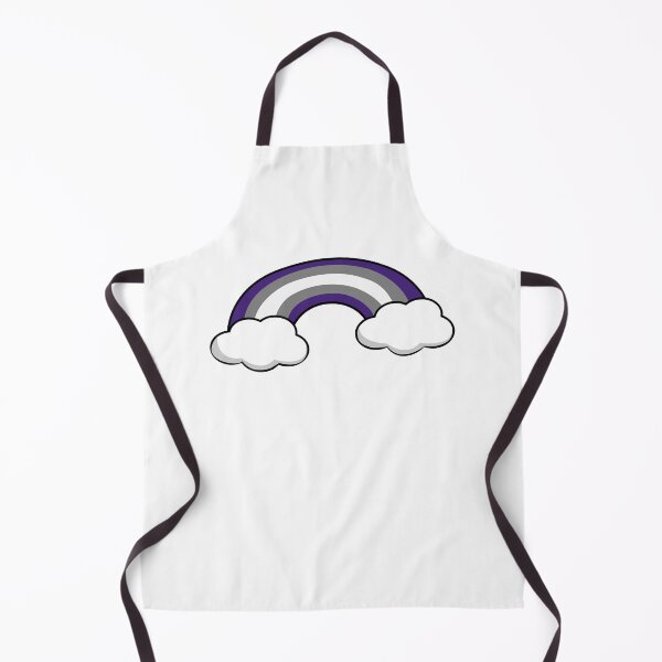 Item preview, Proud Rainbow in the Clouds Greysexual designed and sold by HarveyHandcraftsandDesigns.