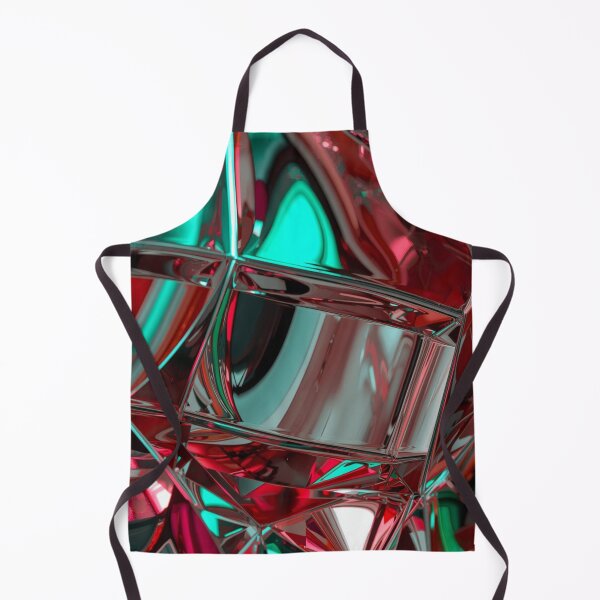 Item preview, Chrome Geometric Reflections designed and sold by Harmonic_Layers.