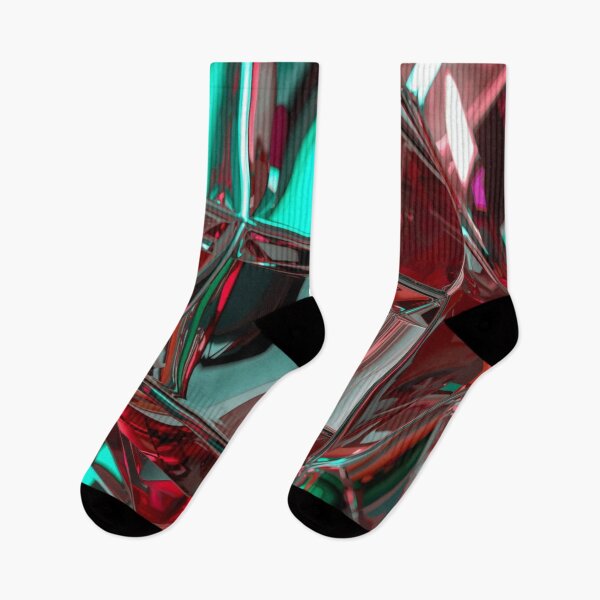 Item preview, Chrome Geometric Reflections designed and sold by Harmonic_Layers.