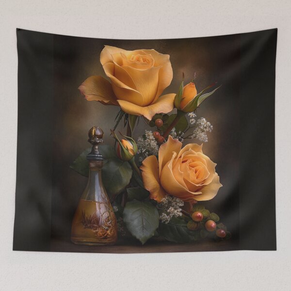 Item preview, Golden Infusion: A Blooming Stillness designed and sold by bloorose.