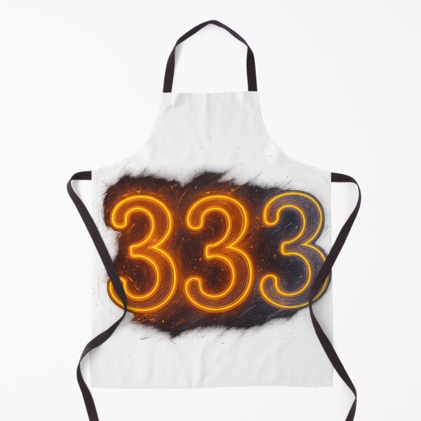 Item preview, Mystic Neon Angel Number 333 Glow designed and sold by HiteshArt111.