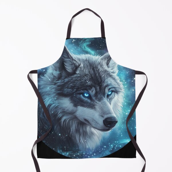 Item preview, Starlit Wolf Spirit in Galactic Light designed and sold by Daagath.