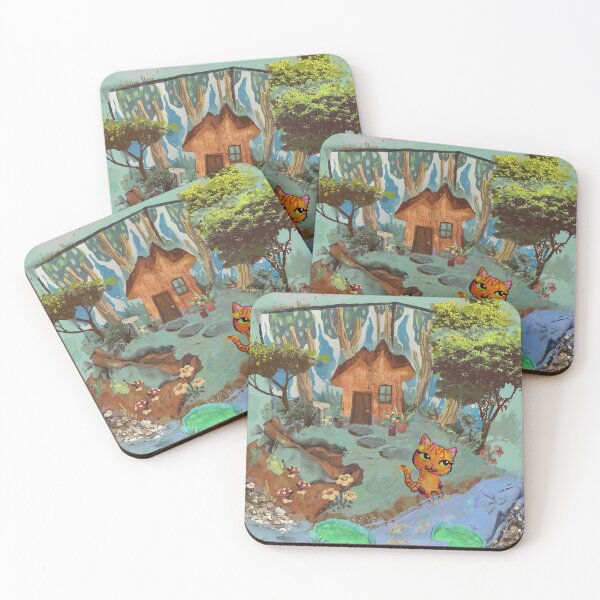 Item preview, The kitten left everything behind to live in the middle of the woods, but shes going to give up and return to the city a week later. designed and sold by guilhernunes.