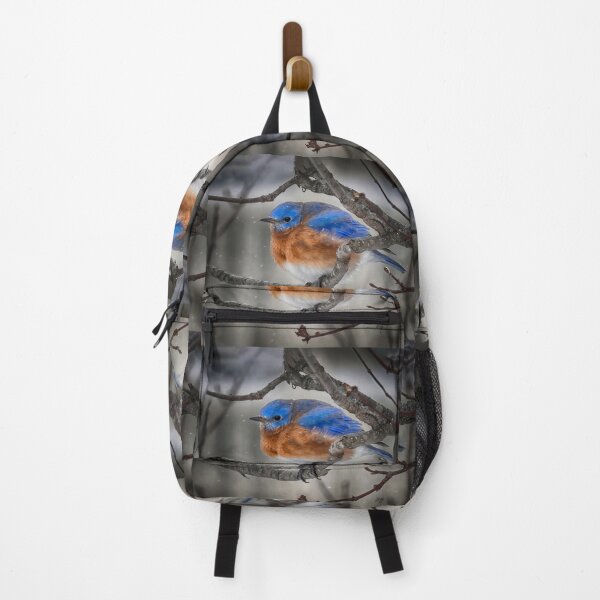 Item preview, A Bluebird In The Blizzard designed and sold by Lois Bryan.