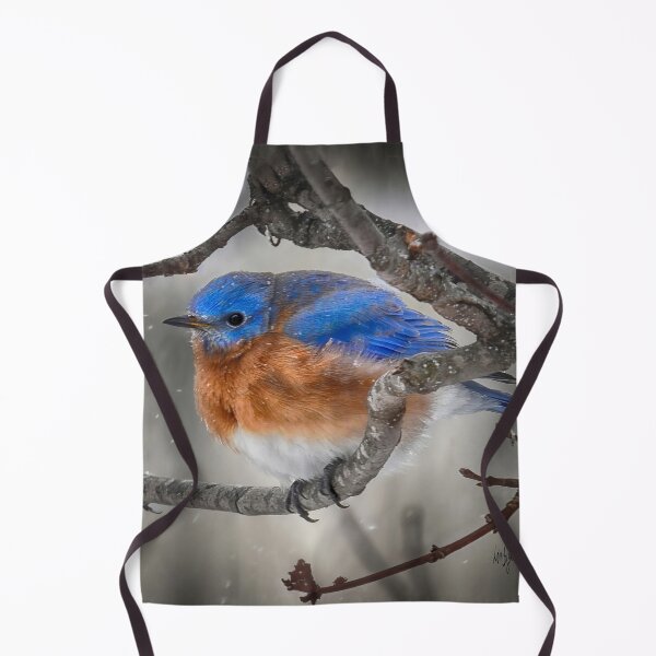 Item preview, A Bluebird In The Blizzard designed and sold by Lois  Bryan.