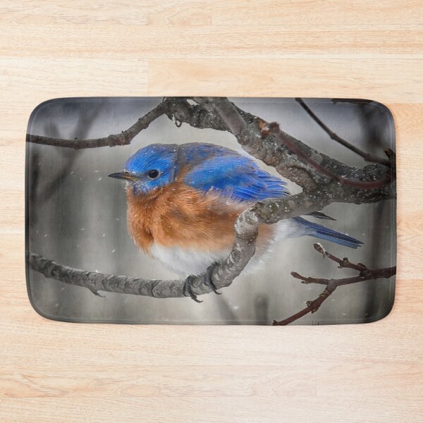 Item preview, A Bluebird In The Blizzard designed and sold by Lois  Bryan.