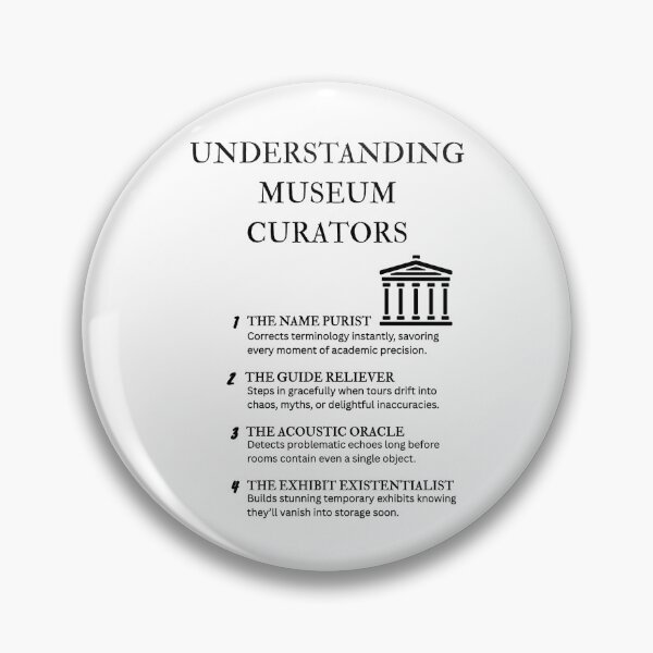 Item preview, Understanding Museum Curators – Gift for Curators and Historians designed and sold by PsyFlow35.