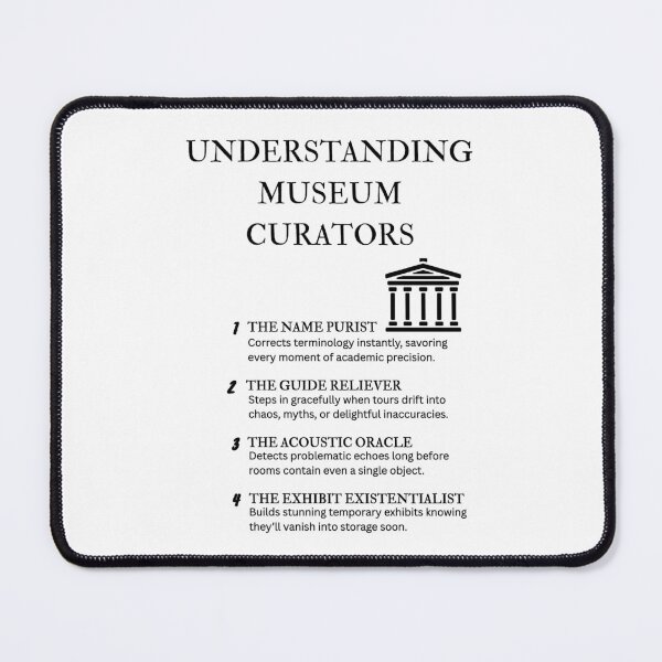 Item preview, Understanding Museum Curators – Gift for Curators and Historians designed and sold by PsyFlow35.
