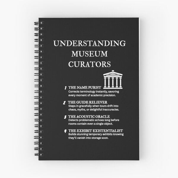 Item preview, Understanding Museum Curators – Gift for Curators and Historians – Black designed and sold by PsyFlow35.
