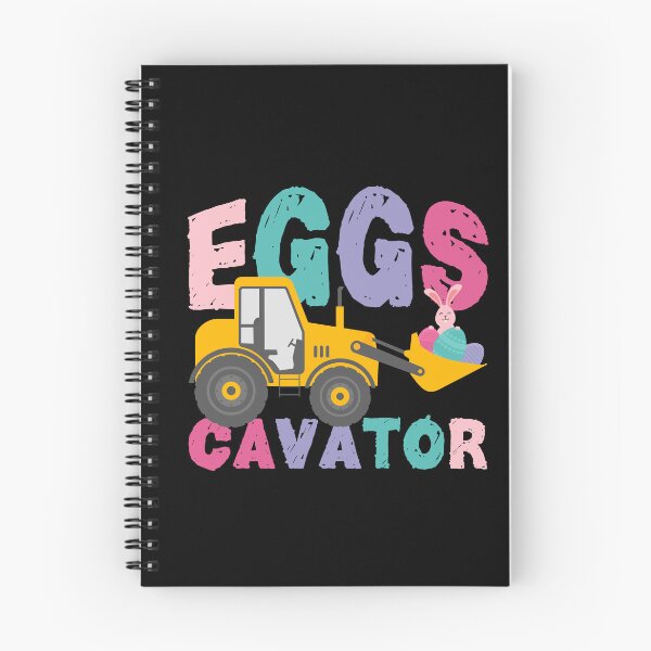 Item preview, Eggscavator – Funny Easter Excavator with Bunny & Eggs designed and sold by JA World - Art & Design.