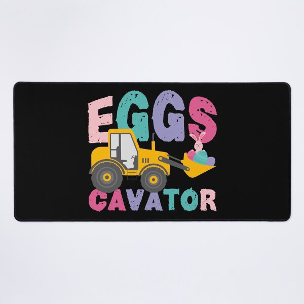 Item preview, Eggscavator – Funny Easter Excavator with Bunny & Eggs designed and sold by JA World - Art & Design.