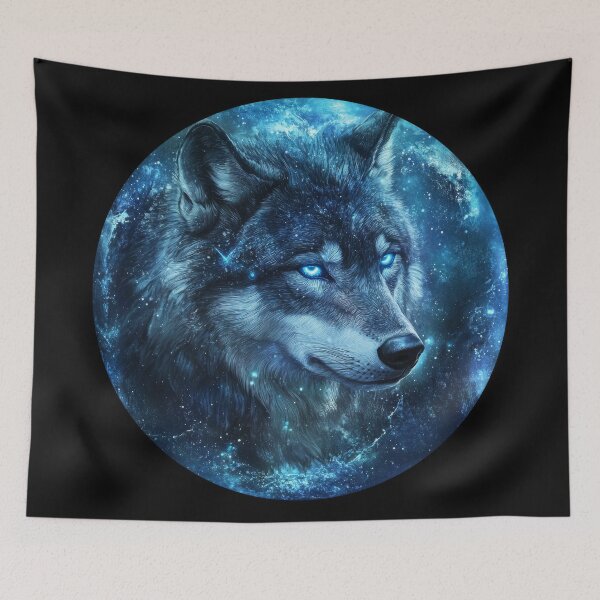 Item preview, Astral Wolf Guardian in Deep Space designed and sold by Daagath.