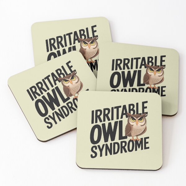 Item preview, Irritable Owl Syndrome designed and sold by Moonody Designs.