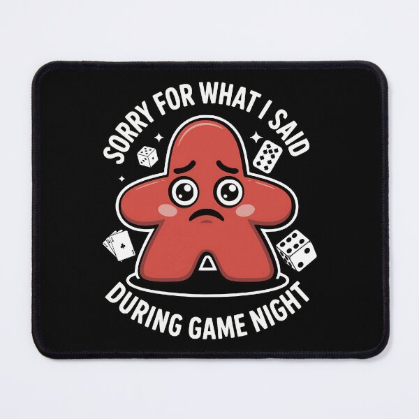 Item preview, Sorry For What I Said During Game Night Meeple Board Game designed and sold by pkk72.