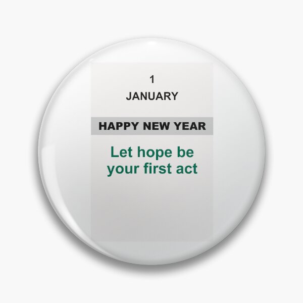 Item preview, Happy New Year - January 1, Edition: 17 designed and sold by ariksworld.