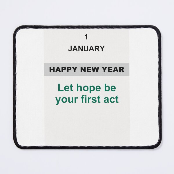 Item preview, Happy New Year - January 1, Edition: 17 designed and sold by ariksworld.