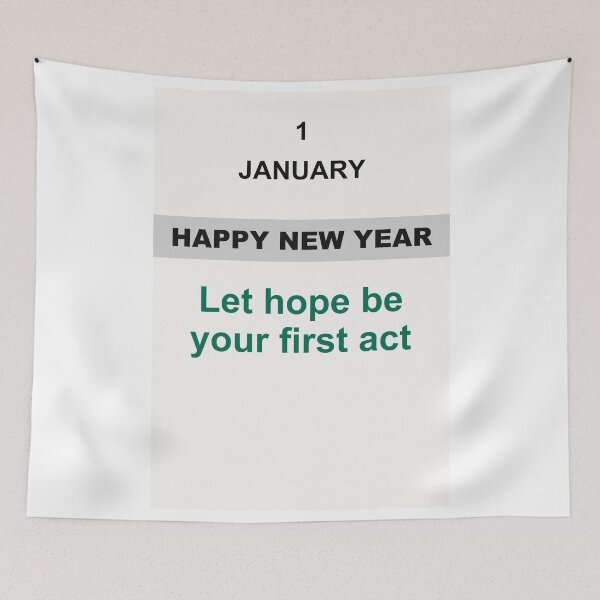 Item preview, Happy New Year - January 1, Edition: 17 designed and sold by ariksworld.