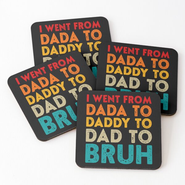 Item preview, Fathers Day Dada Daddy Dad Bruh Funny Retro designed and sold by JRRTs.