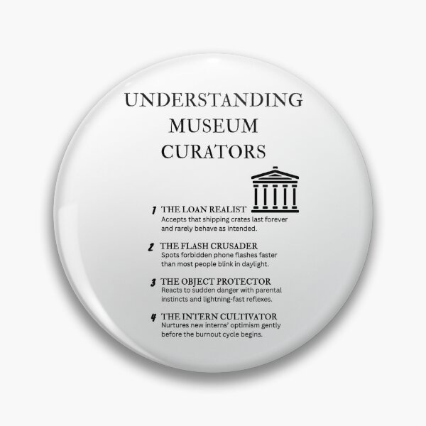 Item preview,  Curator Definition Art – Understanding Museum Staff designed and sold by PsyFlow35.