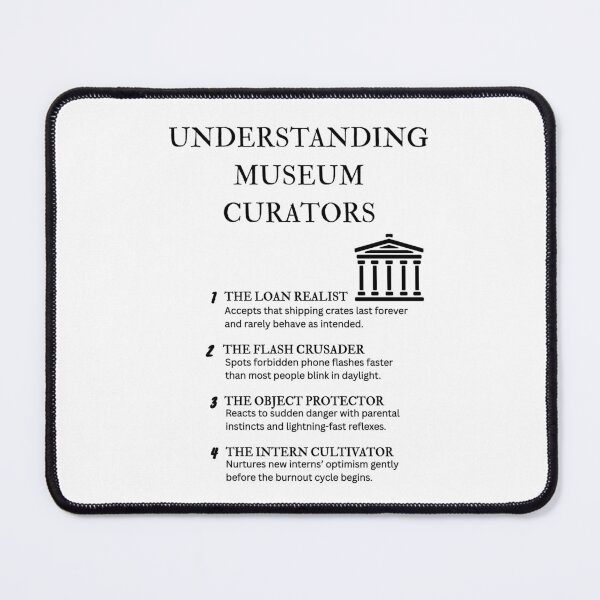 Item preview,  Curator Definition Art – Understanding Museum Staff designed and sold by PsyFlow35.