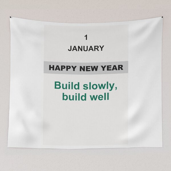 Item preview, Happy New Year - January 1, Edition: 18 designed and sold by ariksworld.