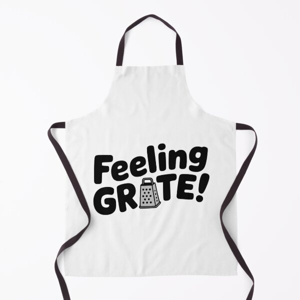 Item preview, Feeling Grate! Cute Cheese Grater Pun designed and sold by PMCreative.