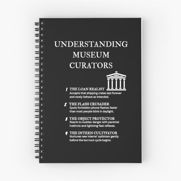 Item preview,  Curator Definition Art – Understanding Museum Staff – Black designed and sold by PsyFlow35.