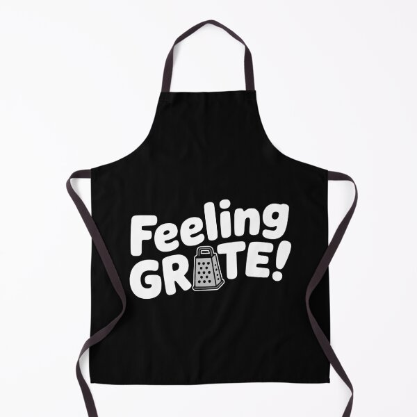 Item preview, Feeling Grate! Funny Cheese Grater Pun designed and sold by PMCreative.