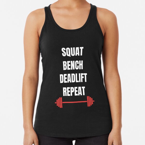 Squat Bench Deadlift Scarf | - Repeat by Motivation fromherotozero Workout\