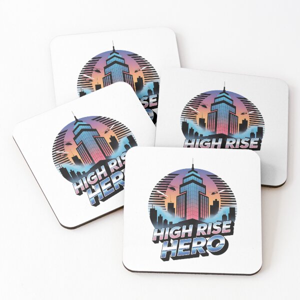 Item preview, High Rise Hero | Urban Skyline Action Art | Modern Cityscape Design designed and sold by Zvex_01.