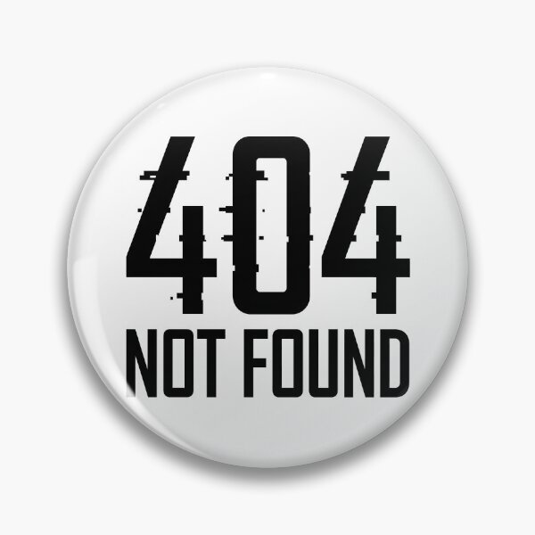 Item preview, 404 Error Glitch Sign designed and sold by DariusZD.