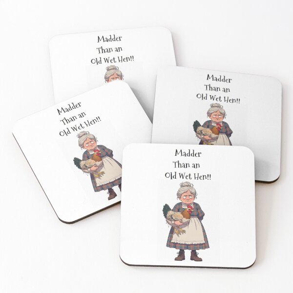 Item preview, Granny Grump Says... "Madder Than an Old Wet Hen!!" designed and sold by Wanda Case.