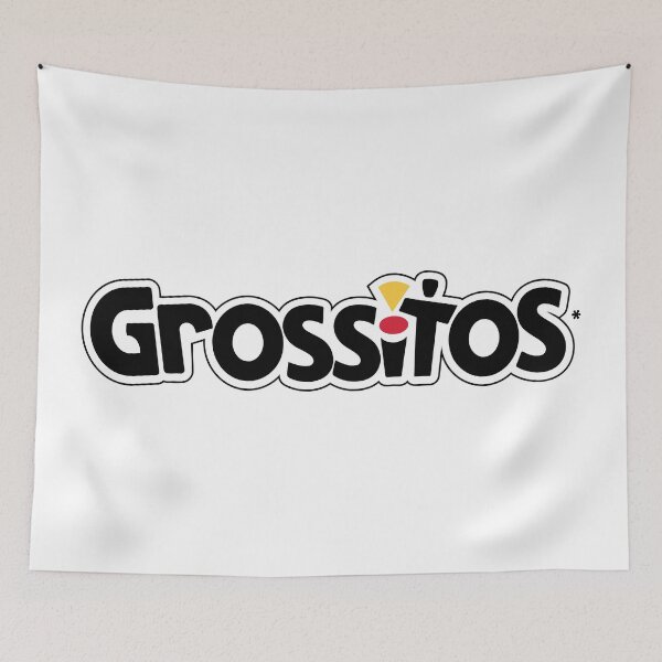 Item preview, "Grossitos" Tostitos Logo Parody Sticker designed and sold by calebcurio.