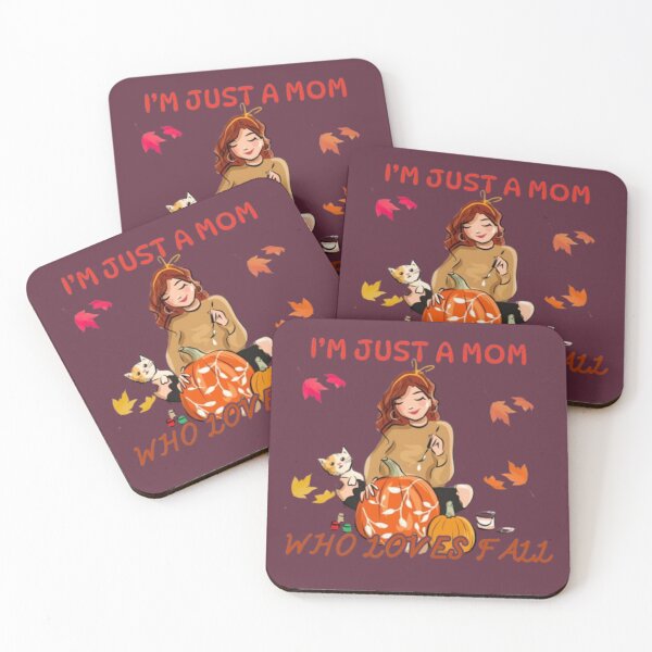 Item preview, I'm Just A Mom Who Loves Fall designed and sold by Lovemountain.